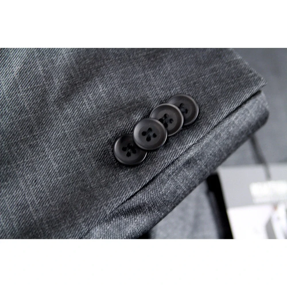 Kenneth Cole Reaction Men's 2-pc Suit  Blazer Slim Fit Pants 40R 34Wx32L E091312
